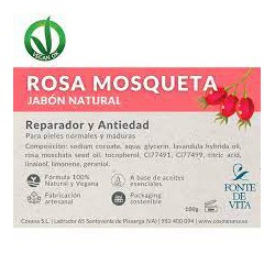 JABON ROSA MOSQUETA 100GR FONTE DE VITA